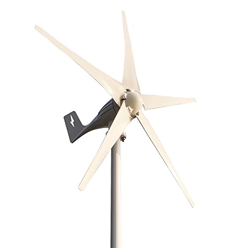 Windturbinengenerator-Kit Windmühlen-Windturbinen-Generator-Kit 2000 W 3000 W 12 V 24 V 48 V mit Mppt-Laderegler 3 5 6 Klingen Heimgebrauch für Zuhause/Wohnmobil/Boot(With Mppt Controller,48V_1600W) von TRKKXV
