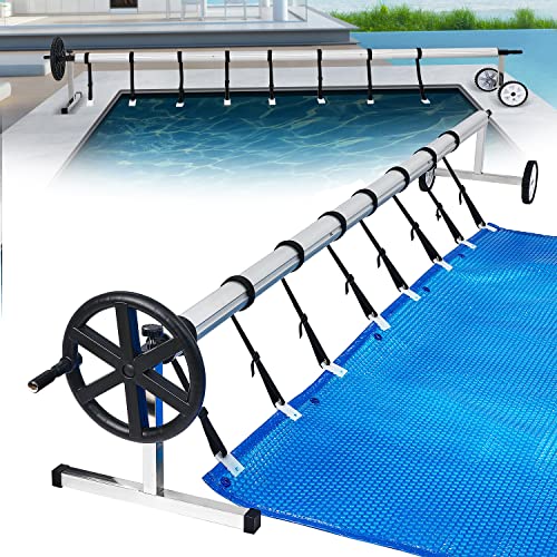 TRMLBE Pool Aufroller 3m - 5,70 m Aufrollsystem für Poolplanen Mit Rädern Mobiles Aufrollvorrichtung inkl. 8 Bänder Witterungsbeständiges Material Aufrollvorrichtung für Poolplane & Abdeckung - Typ A TRMLBE Pool Aufroller 3m - 5,70 m Aufrollsystem für Poolplanen Mit Rädern Mobiles Aufrollvorrichtung inkl. 8 Bänder Witterungsbeständiges Material Aufrollvorrichtung für Poolplane & Abdeckung - Typ A von TRMLBE