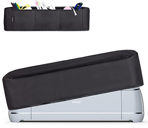 TRO&HOM Abdeckung für Cricut Maker 3/Cricut Maker/Explore Air 2, Staubschutz mit Taschen für Werkzeuge Cricut Zubehör, Stifte, Cicut Maker Circut Maker 3 Abdeckung Scrapbooking Stanzmaschine Abdeckung TRO&HOM Abdeckung für Cricut Maker 3/Cricut Maker/Explore Air 2, Staubschutz mit Taschen für Werkzeuge Cricut Zubehör, Stifte, Cicut Maker Circut Maker 3 Abdeckung Scrapbooking Stanzmaschine Abdeckung von TRO&HOM