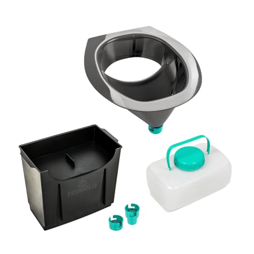 TROBOLO DIY Set – Mit Trenntoiletten Einsatz & Behältern in 3 Größen – Ideal zum Selbstbau einer Trockentrenntoilette von TROBOLO