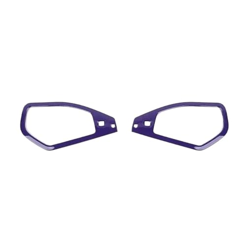 TROGPYXG Auto-Dachlautsprecher-Dekorationsringabdeckung, kompatibel mit Jeep Wrangler JL Gladiator JT 2024 2025 Up, Innenzubehör(ABS Purple) von TROGPYXG
