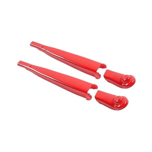 TROGPYXG Auto-Frontscheibenwischer-Dekorationsabdeckung Zubehör Kompatibel mit Suzuki Jimny 2019 2020 2021 2022 JB64 JB74 Styling-Formteile(Red) von TROGPYXG