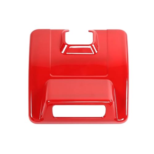 TROGPYXG Auto-Rückspiegel-Sitzdekorationsaufkleber, kompatibel mit Suzuki Jimny 2019 2020 2021 2022 2023 Up, Innenzubehör(Red) von TROGPYXG