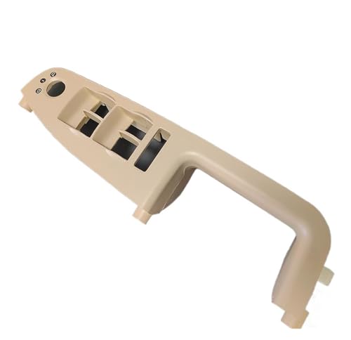 TROGPYXG Innentürgriffverkleidung vorne Links, Fensterglas-Hebeverkleidung, kompatibel mit Audi A4 B6 B7 S4 2001–2008 8E1867171B 8E1 867 171B(Beige) von TROGPYXG