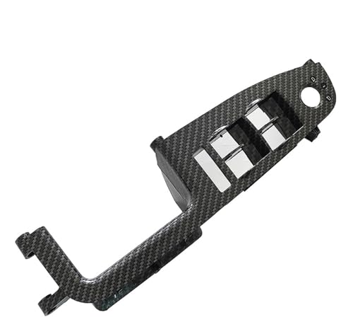 TROGPYXG Innentürgriffverkleidung vorne Links, Fensterglas-Hebeverkleidung, kompatibel mit Audi A4 B6 B7 S4 2001–2008 8E1867171B 8E1 867 171B(Carbon) von TROGPYXG