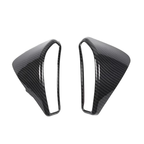 TROGPYXG Kompatibel mit Corvette C6 2005–2013, ABS-Kohlefaser, Armaturenbrett-Einstellknopf, Rahmenabdeckung, Zieraufkleber, Zubehör(Carbon Fiber) von TROGPYXG