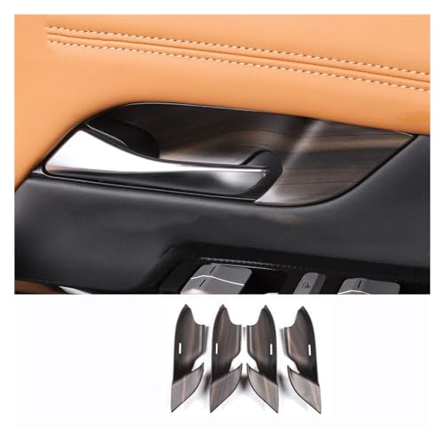 TROGPYXG Kompatibel mit XPENG G9 22–23 Central Control ABS Carbon Fiber Pattern Patch Innendekoration Schutz Zubehör Refit (Color : for Doors Handle P) von TROGPYXG