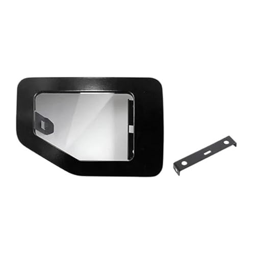 TROGPYXG Transparente Autokappen-Dekorationsabdeckung, kompatibel mit Suzuki Jimny 2019 2020 2021 2022 2023 2024 Up, Außenzubehör(Black 1 pc) von TROGPYXG