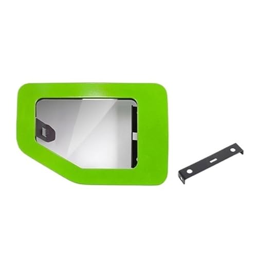 TROGPYXG Transparente Autokappen-Dekorationsabdeckung, kompatibel mit Suzuki Jimny 2019 2020 2021 2022 2023 2024 Up, Außenzubehör(Light Green 1 pc) von TROGPYXG