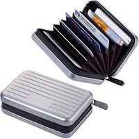 TROIKA® Kreditkartenetui KARTENKOFFER grau 7,0 x 10,5 cm, 1 St. von TROIKA®