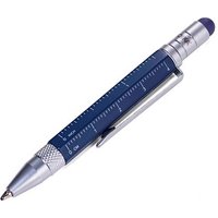 TROIKA® Kugelschreiber LILIPUT TOOL PEN blau, Schreibfarbe: schwarz, 1 St. von TROIKA®