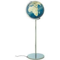 TROIKA® Leuchtglobus SOJUS LIGHT blau/silber von TROIKA®