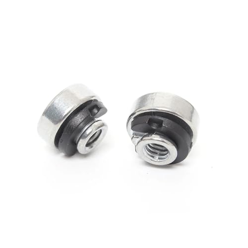 2 STÜCKE/5 STÜCKE NEUE Motorrad Hinten Kotflügel Mutter Kit for Sportster Street Bob Softail Montieren Mutter Bolzen Einfach Grip quick Release(2PCS) von TROIOIUM