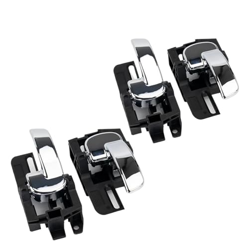 4x Türgriff Innen Chrom Links Rechts for Qashqai J10 2007 2008 2009 2010 2011 2012 2013 80670JD00E 80671JD00E von TROIOIUM