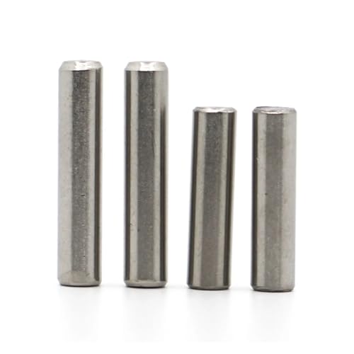 5–50 Stück Passstifte 304 Edelstahl M1 M1.5 M2 M2.5 M3 M3.5 M4 M5 M6 Parallelstifte Verschluss Solider Zylinderstift GB119(6mm) von TROIOIUM