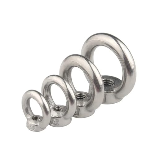 Edelstahl-Hebesieb 304, m3 M4 M5 M6 M10 M12(EyeNut,M12 x1pcs) von TROIOIUM