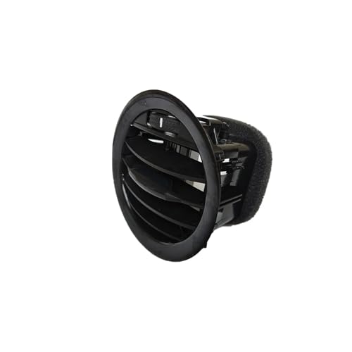 TROIOIUM 1/2/4Pcs Schwarz/Chrom A/C Air Vent Abdeckung Outlet Grille Passt for ADAM CORSA D MK3 13417363 2201099(1PCS) von TROIOIUM