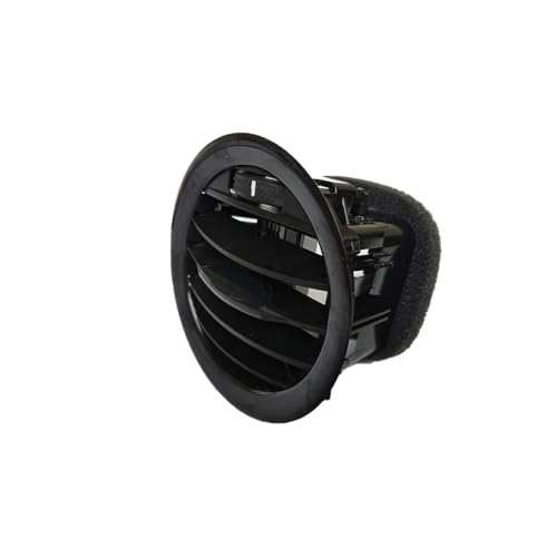 TROIOIUM Auto Innen Air Vent Grille for Corsa D Adam 2201099 13417363 Schwarz/Chrom Dashboard Air klimaanlage Outlet(1PCS) von TROIOIUM
