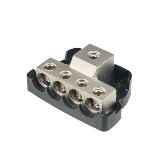 TROIOIUM Auto Junction Box Auto Audio Power Sicherungshalter/Verteilung/Block Junction Box 1/0 Gauge In To4 Gauge Out von TROIOIUM