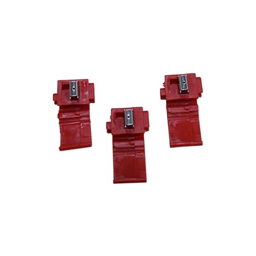 TROIOIUM Roter Anschluss Kabelanschluss Kabelclip(20PCS) von TROIOIUM