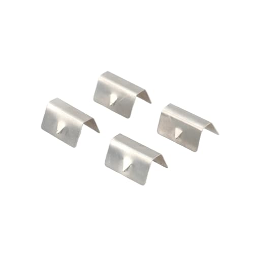 Wind-/Regenabweiser Metallbeschlag Clips Ersatz for G3 SNED Clip Edelstahl Autofensterabweiser Zubehör(4PCS) von TROIOIUM