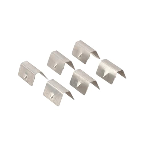 Wind-/Regenabweiser Metallbeschlag Clips Ersatz for G3 SNED Clip Edelstahl Autofensterabweiser Zubehör(6PCS) von TROIOIUM