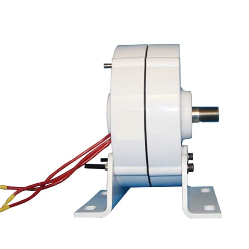 600W 500W 400W Getriebeloser Permanentmagnetgenerator for Windturbinen-Wasserturbinen mit niedriger Drehzahl for Laden von Batteriestrom-Energiesystemen(With Base,SINGLE SHAFT_48V_400W) von TROJTBUHQ