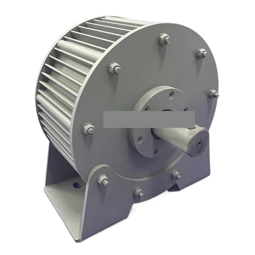 Niedrige Startgeschwindigkeit 80KW 100KW 220V 380V 400V Kernloser Rare Earth Magnet Generator 3-Phasen-Generator mit Motor(300RPM,380V_100KW GENERATOR) von TROJTBUHQ