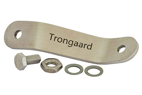 TRONGAARD V2A Umlenkbügel für zentrale Handgriffposition bei Sanierungsarbeiten - kompatibel mit Bosch Winkelschleifer von TRONGAARD