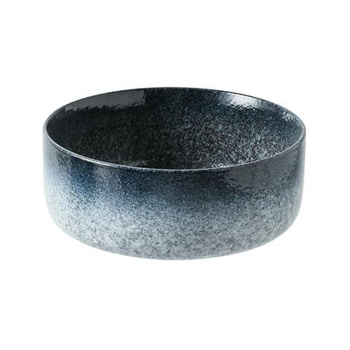 2 x runde Keramik-Glasur, große Suppenschüssel, japanisches Haushaltsgeschirr, 20,3 cm, Saphirblau 2 x runde Keramik-Glasur, große Suppenschüssel, japanisches Haushaltsgeschirr, 20,3 cm, Saphirblau von TROSIQUANJIA