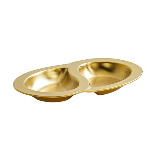 Edelstahlplatte Zwei Teller Haushalt Modern Minimalistisch Gewerbe Geschirr - Gold Groß Edelstahlplatte Zwei Teller Haushalt Modern Minimalistisch Gewerbe Geschirr - Gold Groß von TROSIQUANJIA