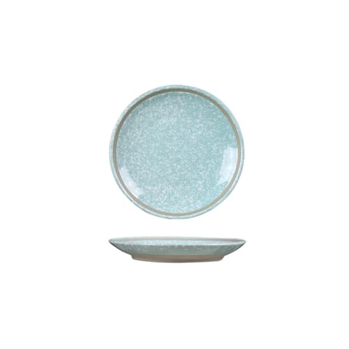 Handbemalte Keramikscheibe mit Gewinde, ofenglasierte Scheibe, japanisches Retro-Haushaltsgeschirr, fliegt über den ganzen Himmel von TROSIQUANJIA