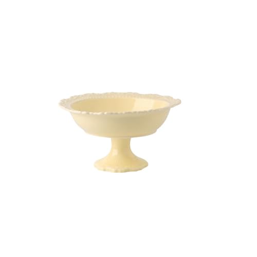 Haushalts-Relief-Keramik-Teller, Retro-Palast-Stil, cremefarben, 22,9 cm, Obstteller, Kombination, Gelb Haushalts-Relief-Keramik-Teller, Retro-Palast-Stil, cremefarben, 22,9 cm, Obstteller, Kombination, Gelb von TROSIQUANJIA