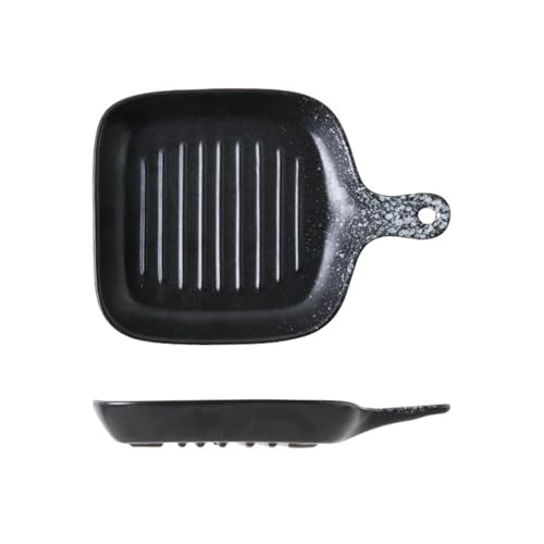 Japanische kreative Persönlichkeit der Keramik-Ofenglasur wechselnde Griffplatte [zwölfter Mondmonat] von TROSIQUANJIA