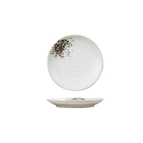 Keramikscheibe, handbemalt, ofenglasiert, japanisches Retro-Haushaltsgeschirr, matte Sandmalerei von TROSIQUANJIA