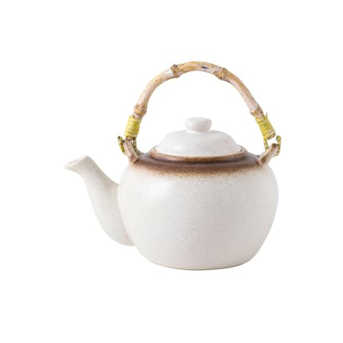 Kung-Fu-Teekanne, Keramik, glasiert, chinesische einfache Persönlichkeit, Teekanne, Sesam, 2 Stück von TROSIQUANJIA