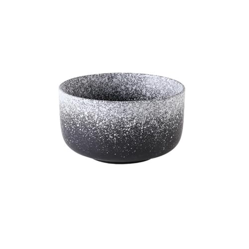 Runde glasierte Keramik-Essschüssel, 11,4 cm, nordisches Haushaltsgeschirr, 11,4 cm, zwölfter Mondmonat von TROSIQUANJIA