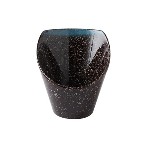 Runde kreative Gemüseschale aus Keramik, japanisches Haushaltsgeschirr, einfach blau Runde kreative Gemüseschale aus Keramik, japanisches Haushaltsgeschirr, einfach blau von TROSIQUANJIA