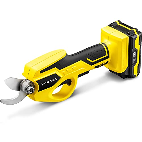 TROTEC Akku Astschere PGSS 15-20V – Multi Akku 20V 2 Ah, Hartholz 15 mm, Weichholz 28 mm – Einschaltschutz, Fingerschutz, Klingenschutz TROTEC Akku Astschere PGSS 15-20V – Multi Akku 20V 2 Ah, Hartholz 15 mm, Weichholz 28 mm – Einschaltschutz, Fingerschutz, Klingenschutz von TROTEC