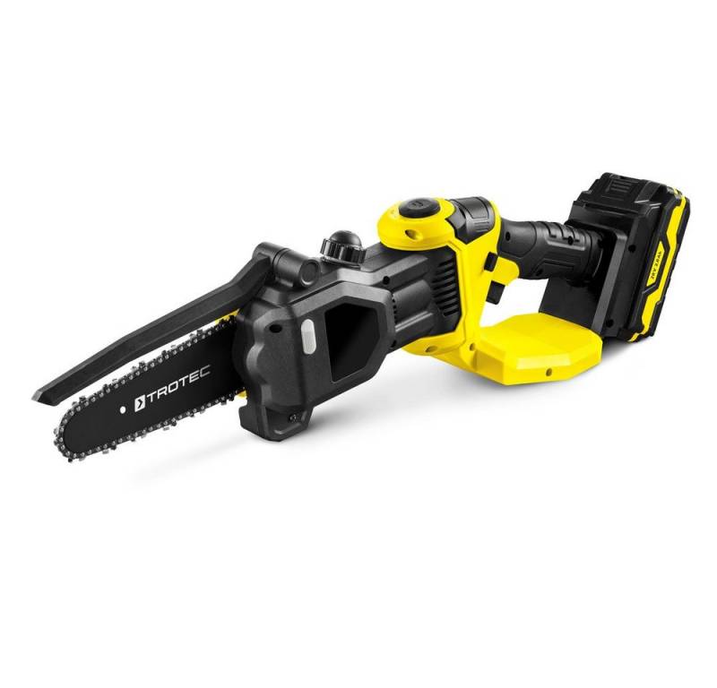 TROTEC Akku-Säge PCHS 10-20V, Kompakte und leichte Elektro-Kettensäge von TROTEC