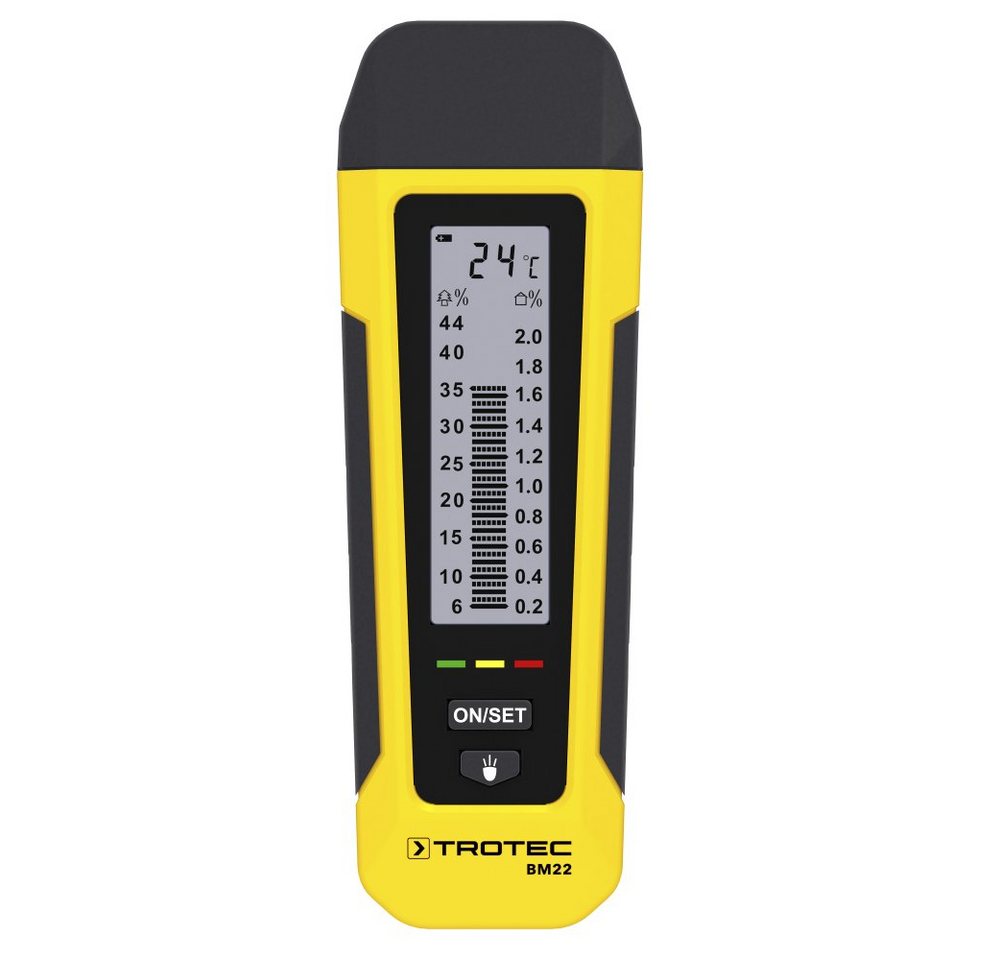 TROTEC Feuchtigkeitsmesser Feuchtemessgerät BM22 von TROTEC