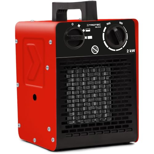 TROTEC Keramik Heizlüfter TDS 10 C – Heizleistung 1 kW / 2 kW – Elektroheizer Luftmenge 140 m³/h – Elektroheizung mit Thermostat TROTEC Keramik Heizlüfter TDS 10 C – Heizleistung 1 kW / 2 kW – Elektroheizer Luftmenge 140 m³/h – Elektroheizung mit Thermostat von TROTEC