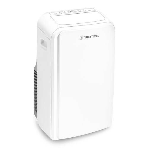 TROTEC Klimagerät PAC 3910 X – 3,9 kW (13.300 BTU), 3-in-1: Kühlen, Entfeuchten, Ventilieren, für Räume bis 130 m³, inkl. Zubehör & Fernbedienung von TROTEC
