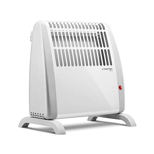 TROTEC Konvektor Heizlüfter TCH 1 E Heizgerät Elektroheizer 450 Watt Stufenlose Thermosteuerung, Weiß von TROTEC