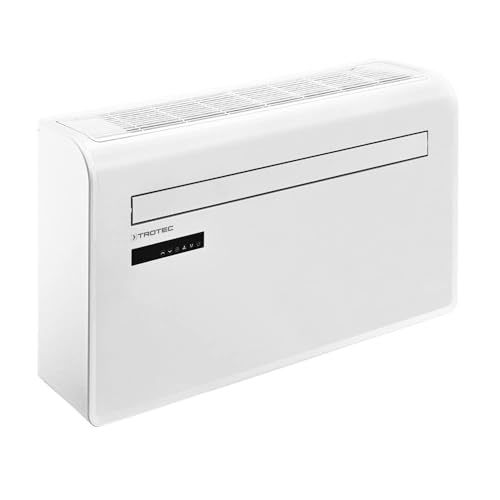 TROTEC Lokales Klimagerät mit Heizfunktion PAC-W 2650 SH mobile Klimaanlage 4-in-1 Kühlung, Beheizung, Ventilation, Entfeuchtung Klimagerät 2,6 kW 9.000 BTU/h für Raumgröße bis 34 m² und 85 m³ von TROTEC