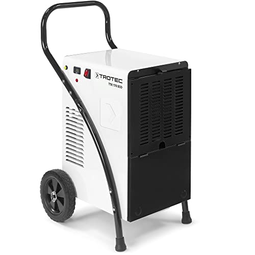 TROTEC Luftentfeuchter TTK 170 ECO – Leistung 52 L/Tag – Fläche 90 m² / 230 m³ – Bautrockner mit Betriebsstundenzähler – für große Räume von TROTEC