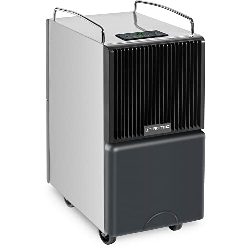 TROTEC Luftentfeuchter elektrisch TTK 120 E – Leistung 30 L/Tag – Fläche 48 m² / 120 m³ – mit Autoabschaltung – geeignet für große Räume, Keller und Garage von TROTEC