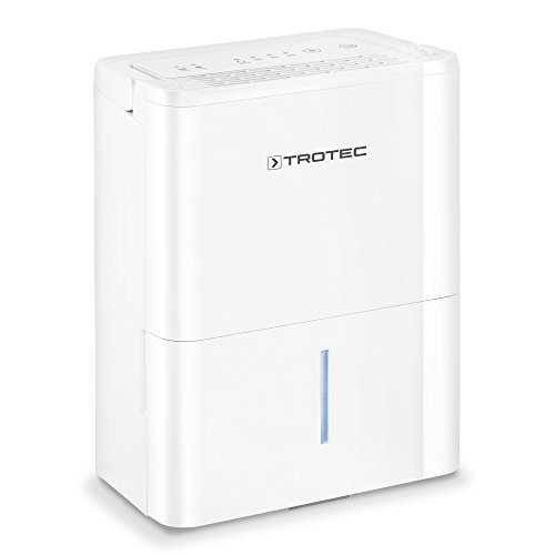 TROTEC Luftentfeuchter elektrisch TTK 32 E – Leistung 14 L/Tag – Fläche 15 m² / 37 m³ – mit Autoabschaltung – für Wohnung und Schlafzimmer von TROTEC