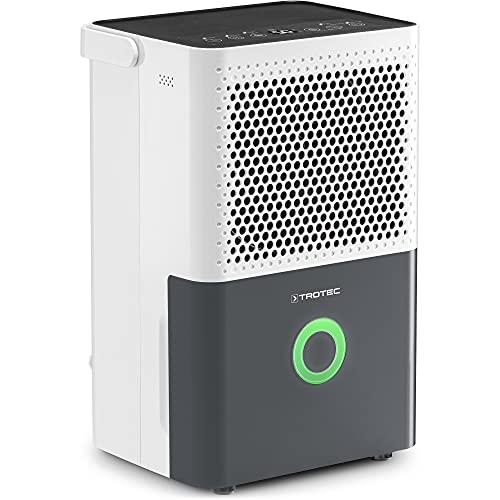 TROTEC Luftentfeuchter elektrisch TTK 33 E – Leistung 14 L/Tag – Fläche 15 m² / 37 m³ – Raum Entfeuchter – für Wohnung und Schlafzimmer TROTEC Luftentfeuchter elektrisch TTK 33 E – Leistung 14 L/Tag – Fläche 15 m² / 37 m³ – Raum Entfeuchter – für Wohnung und Schlafzimmer von TROTEC