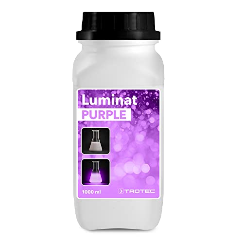 TROTEC Luminat lila 1 L | Markierungsfarbstoff, UV-Tracer zur Rohrbruchortung | Leuchtfarbstoffe zur UV-Fluoreszenzanregung von TROTEC